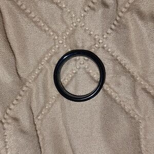 Black & Blue Men's Tungsten Wedding Band